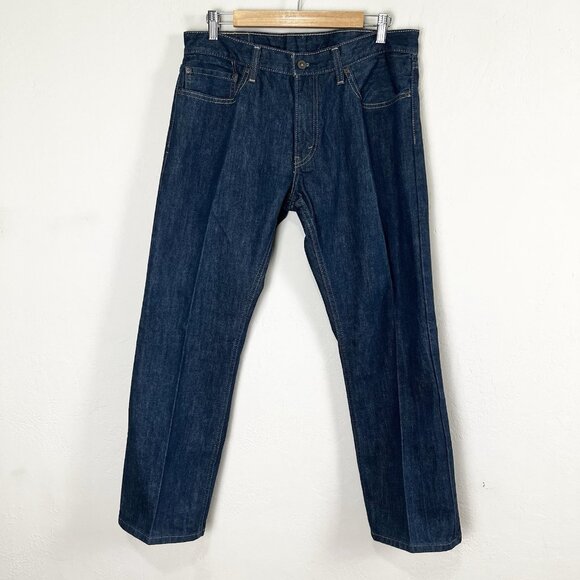 Levi's Men's 514 Straight Fit Jean Dark Wash 34 x 29 005140332